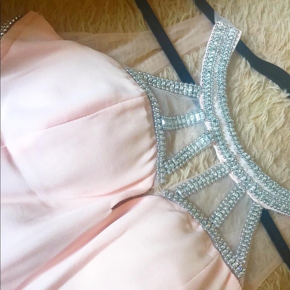 Beautiful backless Rose Long Dress! - Picture 3 of 5